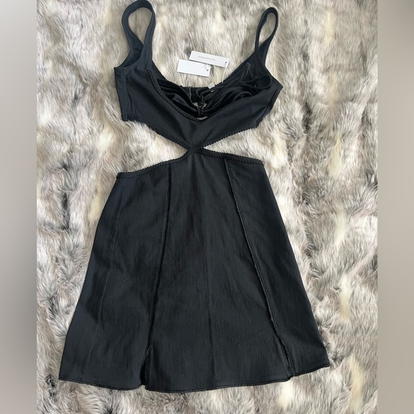 NWT Bydee Black ADRIANA Dress IN ONYX sz small S - Picture 4 of 8